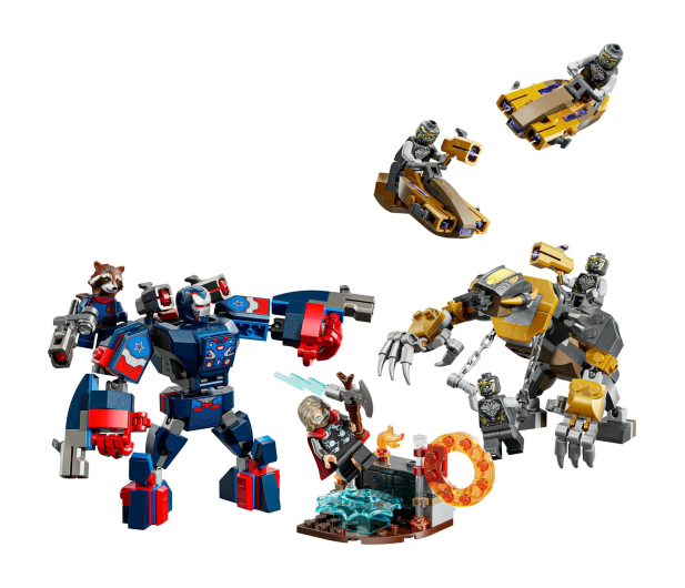 LEGO Marvel Avengers: Koniec gry Thor kontra Chitauri 76322 - 1331728 - zdjęcie 2